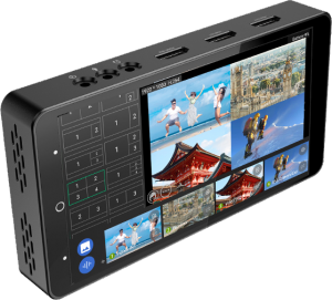 Joyusing V360 Portable Live Stream Studio /안드로이드용/6인치 터치 테블릿 스위처/프리뷰 모니터/라이브 스트리밍/H264/H265/4K 1080p